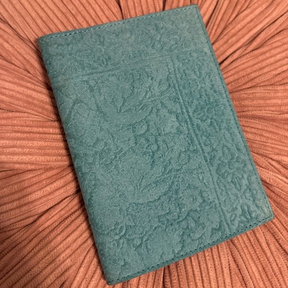 Anthropologie Other - 2 Anthropologie Teal Embossed Passport Holder